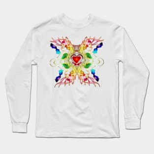 Love heart Long Sleeve T-Shirt